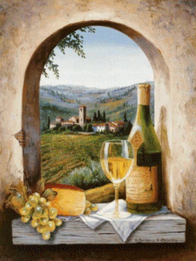 итальянский пейзаж - пейзаж - предпросмотр