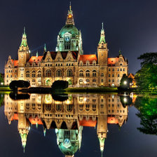 Схема вышивки «замок»