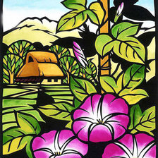 Схема вышивки «Времена года Июнь»