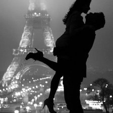 Схема вышивки «париж»