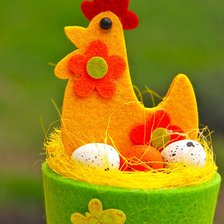 Схема вышивки «Пасхальный сюжет»