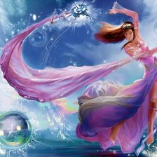 Схема вышивки «Океанида»