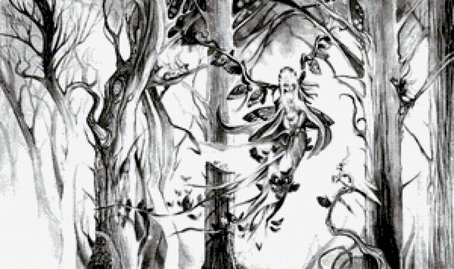 дриада - фэнтези, девушка - предпросмотр