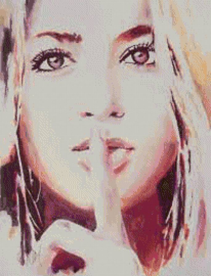 художник Olivier Bartoli - девушка - предпросмотр