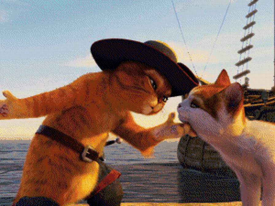 №648633 - мульт, шрек, кот в сапогах - предпросмотр