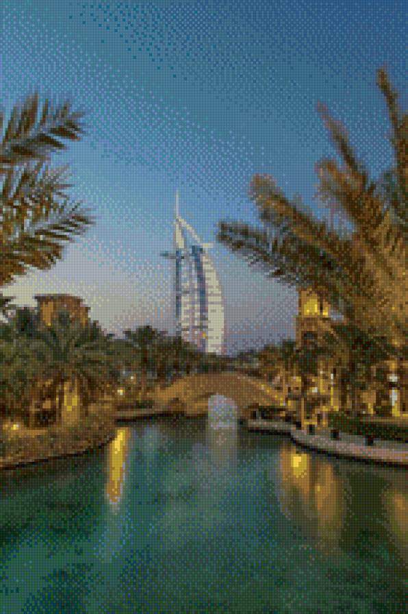 дубаи - иран, дом, недоскреб, город - предпросмотр