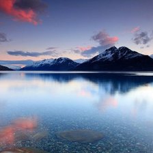 Схема вышивки «горы»