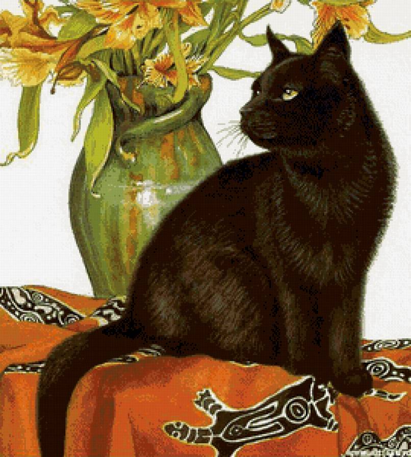 №648736 - арт, кот - предпросмотр