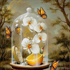 Схема вышивки «Кувин Слоан»