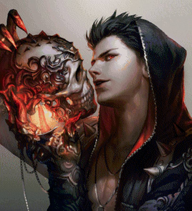 №648805 - фэнтези, арт, череп - предпросмотр