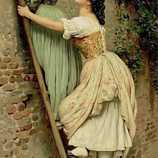 Схема вышивки «Любопытство»