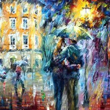 Схема вышивки «дождь»