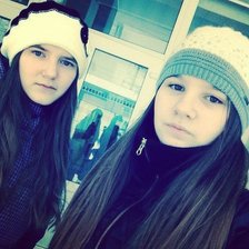 Схема вышивки «Я с подругой)»