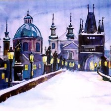 Елена Рипа Прага Карлов мост