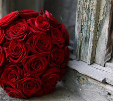 Схема вышивки «розы»