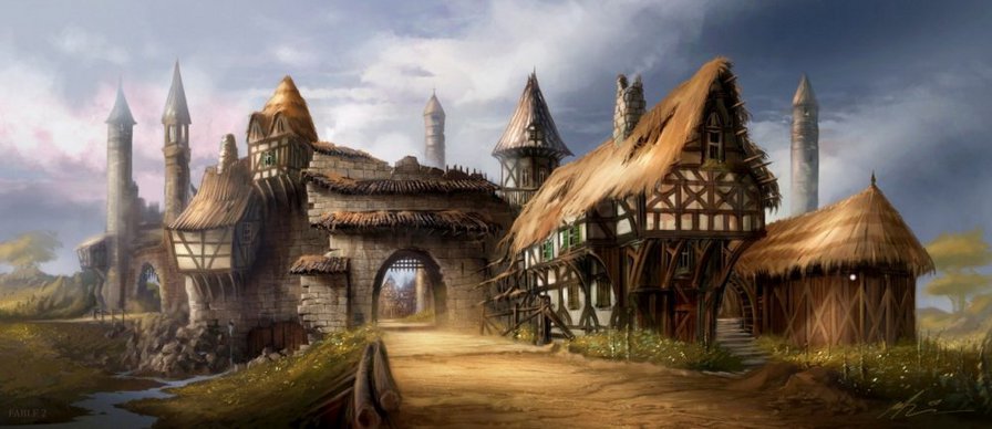 Серия "Замки": Старинная крепость - оригинал