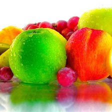 Схема вышивки «фрукты»