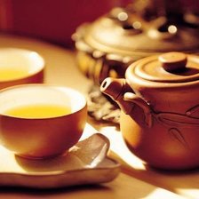 Схема вышивки «чайник с чаем»