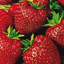 Схема вышивки «клубника»