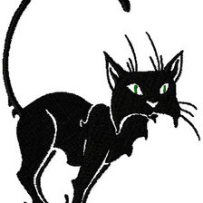 Схема вышивки «монохром»