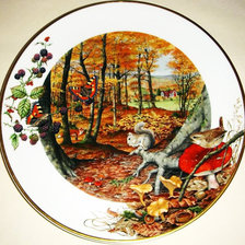 Схема вышивки «Времена года Осень»