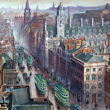 Схема вышивки «Городское-1»