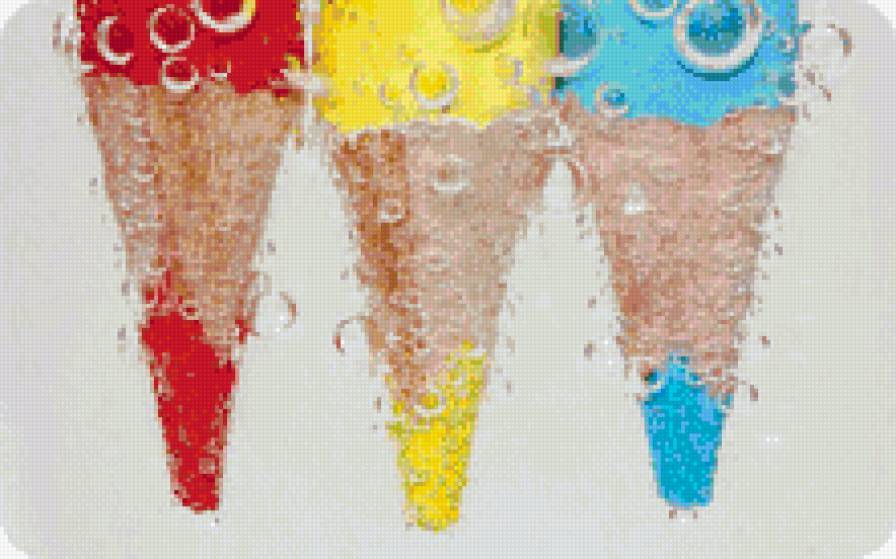 карандаши в пузырьках - пузыри, вода, карандаши - предпросмотр