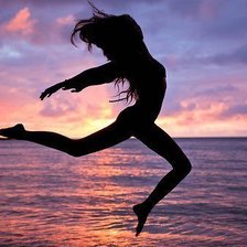 Схема вышивки «прыжок»