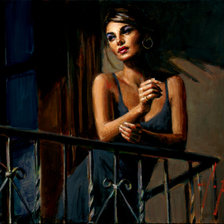 Схема вышивки «Последнее танго в Париже№2 Fabian Perez Flamenco»