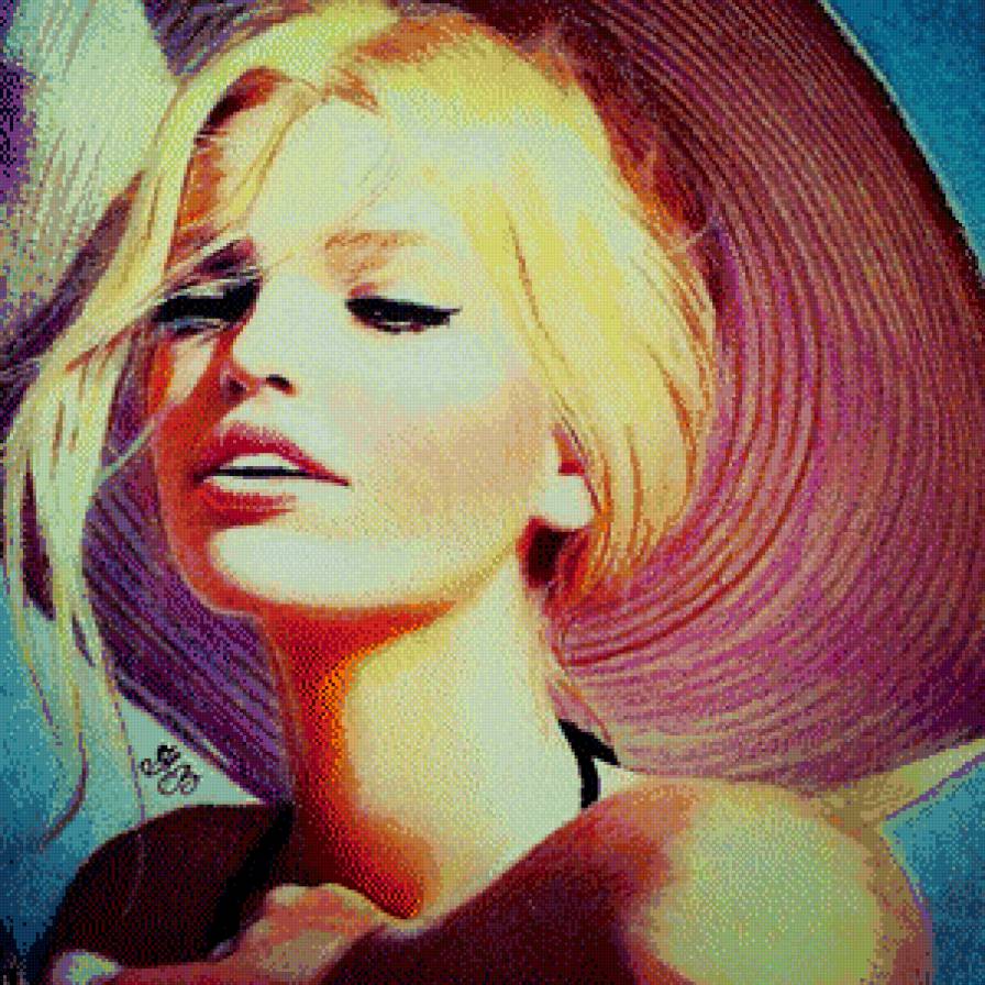 нежность - шляпка, лето, девушка - предпросмотр