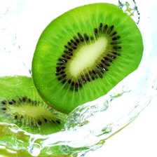 Схема вышивки «киви»