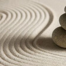 Схема вышивки «песок и камни»