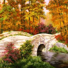 Схема вышивки «осень»