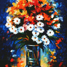 Схема вышивки «Вечерний букет»