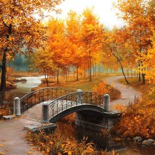 Схема вышивки «осень»