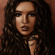 Схема вышивки «взгляд»