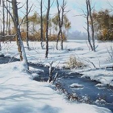 Схема вышивки «Marek Szczepaniak - zima»