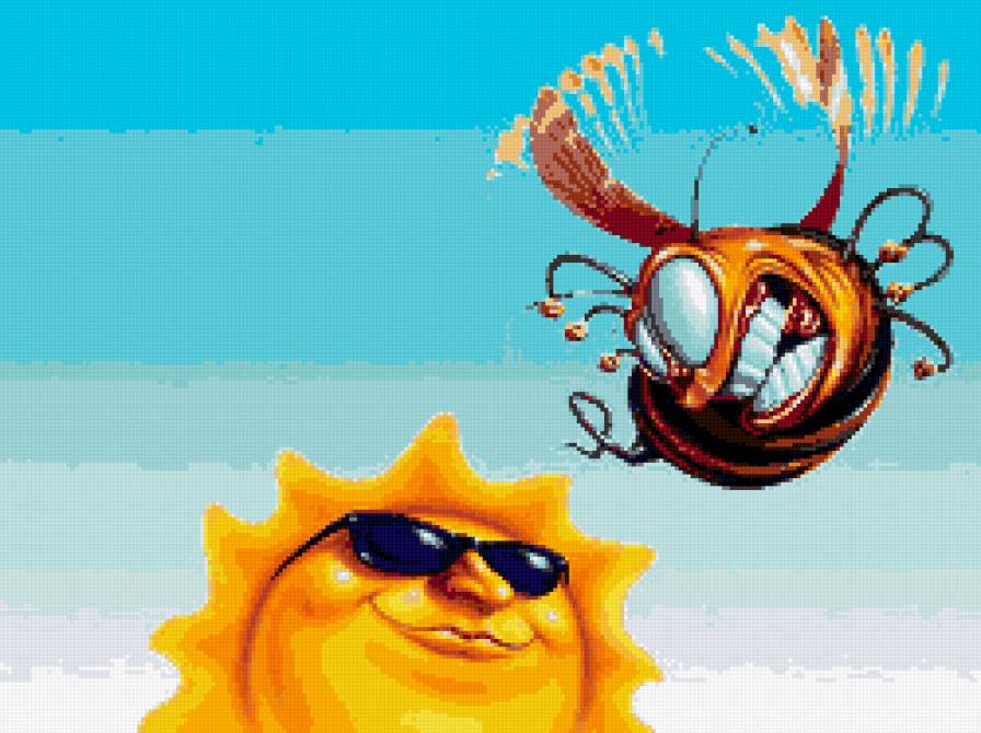 Серия "Детские картинки": "Добрая" пчёлка:) - предпросмотр