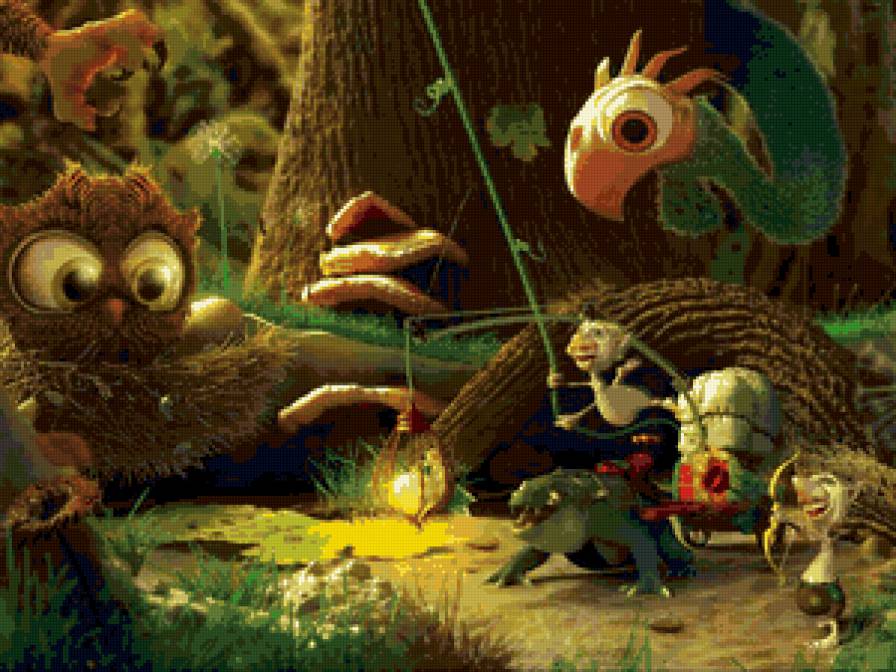 Серия "Детские картинки": Весёлая компания - предпросмотр