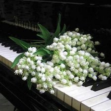 Схема вышивки «Ландыши»