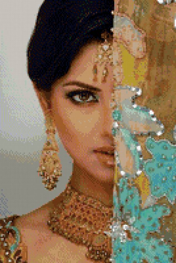 Индианка - девушка - предпросмотр