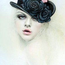 Схема вышивки «портрет»