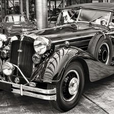 Схема вышивки «машина»