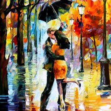 Схема вышивки «дождливая осень»