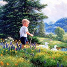 Схема вышивки «ах, лето»