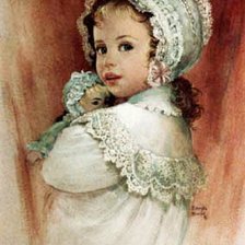 Схема вышивки «малышка»