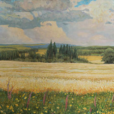 Схема вышивки «Утро»