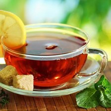 Схема вышивки «чай с лимоном»