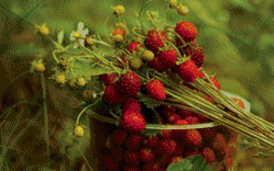 земляника - земляника, еда, ягоды, натюрморт, кухня - предпросмотр