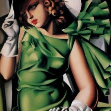 Схема вышивки «девушка»